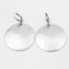 Large Disc Earrings