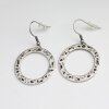 Circle Earrings, Dangle Earrings