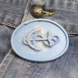 Blue Anchor Belt buckle