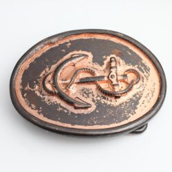 Rustic Copper Anchor Belt buckle