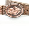 Rustic Copper Anchor Belt buckle