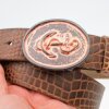 Rustic Copper Anchor Belt buckle