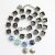 10 mm Ketten Fassung für Swarovski und Preciosa Kristalle, Kesselketten ss47 altsilber