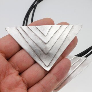 1 Antik Silber Dreieck Anhnger Ethno Style