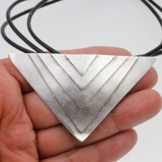 1 Antik Silber Dreieck Anhnger Ethno Style