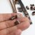 20 Antique Copper Metal Crimp Beads, Jewelry Connectors Findings