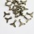 20 Antique Brass Whale Tail Pendants, Whale Fluke Charm