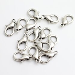 10 Lobster Clasp, jewelry clasps 21x11 mm