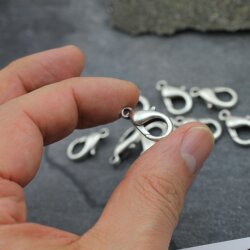 10 Lobster Clasp, jewelry clasps 21x11 mm