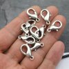 10 Lobster Clasp, jewelry clasps 21x11 mm