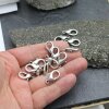 10 Lobster Clasp, jewelry clasps 21x11 mm