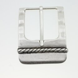 Antique Silver Belt Buckle for 38 and 40 mm belt