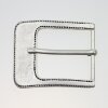 Antique Silver Belt Buckle for 38 and 40 mm belt