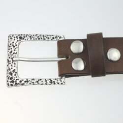 Antique Silver Belt Buckle for 38 and 40 mm belt