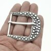 Antique Silver Belt Buckle for 38 and 40 mm belt