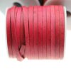 1 m Flat Leather Cord 5x2 mm, leather supplies for jewelry making, crafts, PREMIUM quality