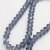80 pcs. 8x6 mm Montana Rondelle Faceted Beads, Glass Beads