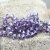 80 Stk. 8x6 mm Purple Velvet Facettierte Kristall Glasperlen Hochwertig glänzend