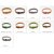 Light Brown Leather Wrapped Bracelets Double wrap