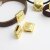 1 Schiebeperle Metall Herz, matt gold DIY Ringe, Armband, Kette