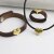 10 Matte Gold Heart Slide Beads, Bracelet, Ring, Necklace Making Supplies