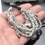 Silver Wrap Bracelet Rose Crystals Charms Bracelet, Multi Layer Charm Bracelet