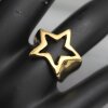 Falling Star Ring Gold