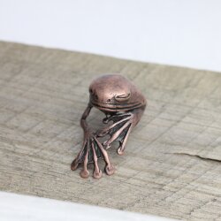 Antique Copper Frog Ring