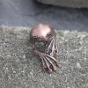 Antique Copper Frog Ring