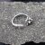 Antique Silver Raccoon ring, Animal Wrap Ring