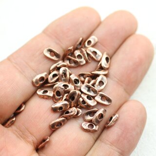200 Antique Copper Spacer Beads