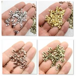 200 Antique Brass Spacer Beads