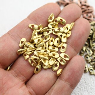 200 Matte Gold Spacer Beads