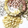 200 Matte Gold Spacer Beads