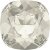 12 mm Cushion Square Swarovski Crystal 4470 30 Crystal Silver Shade