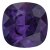 12 mm Cushion Square Swarovski Crystal 4470 33 Purple Velvet