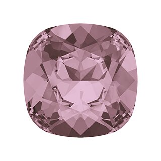 12 mm Cushion Square Swarovski Crystal 4470 125 Crystal Antique Pink