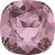 12 mm Cushion Square Swarovski Kristall 4470 125 Crystal Antique Pink