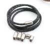 1 Stainless Steel Magnetic Clasp for 4 mm Leather and cord, Bracelet and Necklace Clasp