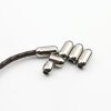 1 Stainless Steel Magnetic Clasp for 4 mm Leather and cord, Bracelet and Necklace Clasp