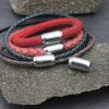 1 Stainless Steel Magnetic Clasp for 8 mm Leather and cord, Bracelet and Necklace Clasp