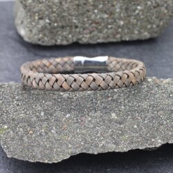 1 Edelstahl Magnetverschluss für 10x5 mm Lederarmband