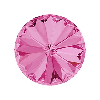 14 mm Rivoli Swarovski  and Efsa Crystal 23 Rose