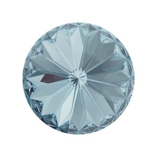 14 mm Rivoli Swarovski  and Efsa Crystal 43 Aquamarine