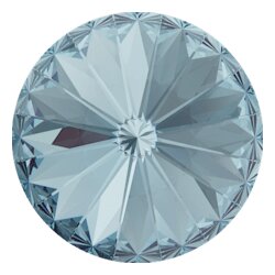 14 mm Rivoli Swarovski  and Efsa Crystal 43 Aquamarine