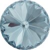 14 mm Rivoli Swarovski Crystal 43 Aquamarine