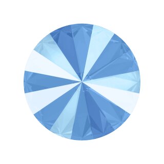 14 mm Rivoli Swarovski  and Efsa Crystal 350 Crystal Summer Blue