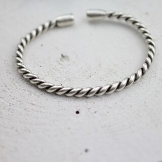 Verdrehter Armband Statement-Armspange fr Herren und Damen