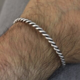 Twisted Wire Cuff Bracelet