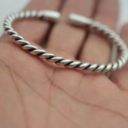 Twisted Wire Cuff Bracelet